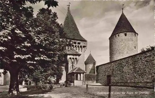 AK / Ansichtskarte  Estavayer_-le-Lac_FR Les Tours du Chateau