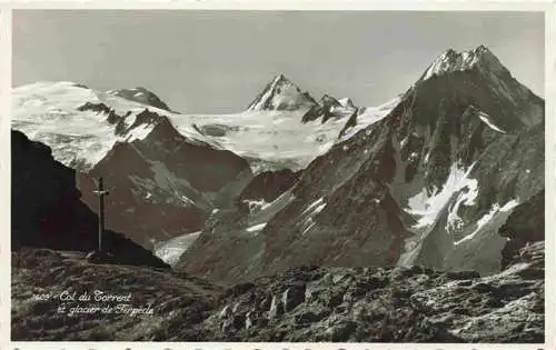 AK / Ansichtskarte  Col_du_Torrent_Col_de_Torrent_2916m_VS et glacier de Ferpecle