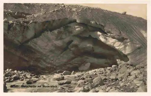 AK / Ansichtskarte  Morteratsch_GR Gletschertor