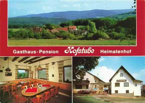 AK / Ansichtskarte 73983796 Heimbuchenthal Gasthaus Pension Hofstube Heimatenhof Gastraum