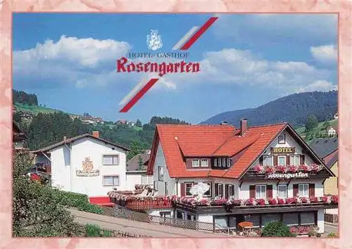 AK / Ansichtskarte  Baiersbronn_Schwarzwald Hotel Gasthof Rosengarten