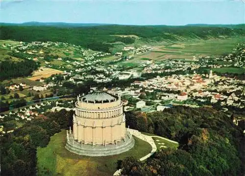 AK / Ansichtskarte  Kelheim_Donau Befreiungshalle Fliegeraufnahme