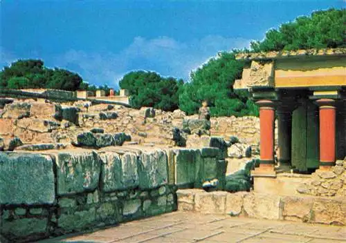 AK / Ansichtskarte  Heraklion_Herakleion_Heraclio_Iraclio_Crete_Greece Ruinen des minoischen Palastes von Knossos