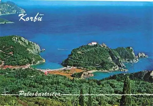 AK / Ansichtskarte  Korfu_Corfu_Kerkyra_Greece Panorama des Paleokastritsa