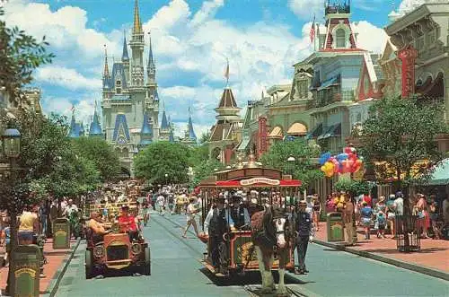 AK / Ansichtskarte 73983902 Florida__US-State Wald Disney World Main Street