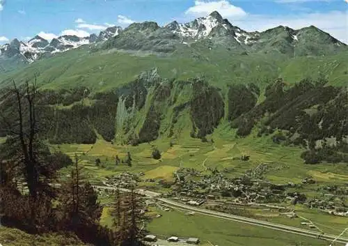 AK / Ansichtskarte  Samedan_Samaden_GR Panorama