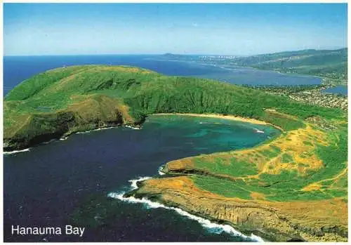 AK / Ansichtskarte  Oahu Hanauma Bay Fliegeraufnahme