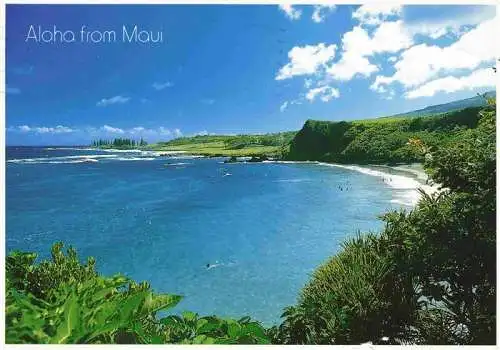 AK / Ansichtskarte 73983910 Maui_Hawaii_USA Hamoa Beach