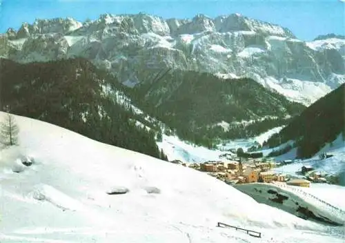 AK / Ansichtskarte  Wolkenstein_Groeden_Selva_Val_Gardena_Suedtirol_IT Panorama mit Sellagruppe