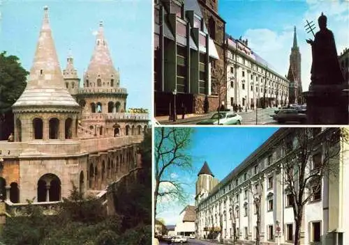 AK / Ansichtskarte  BUDAPEST_HU Fishermans Bastion Outside views of the Hotels