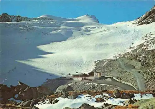 AK / Ansichtskarte  Rettenbach_Gletscher mit Innerer Schwarzer Schneide und Gletscherstrasse