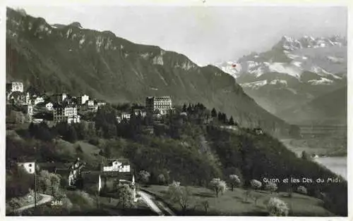 AK / Ansichtskarte  Glion__VD et les Dents du Midi