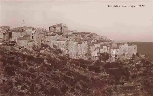 AK / Ansichtskarte  Tourrettes-sur-Loup_06_Alpes-Maritimes Panorama