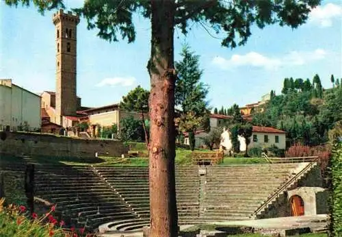 AK / Ansichtskarte 73984027 Fiesole_Toscana_IT Roemisches Amphiteatrum