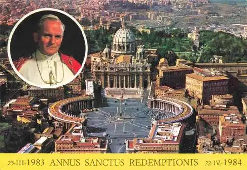 AK / Ansichtskarte 73984056 Papst_Pope_Pape-- Giovanni Paolo 2 Citta del Vaticano 