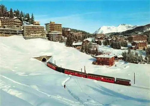 AK / Ansichtskarte  Eisenbahn_Railway_Chemin_de_Fer Schweiz Chur Arosa Bahn