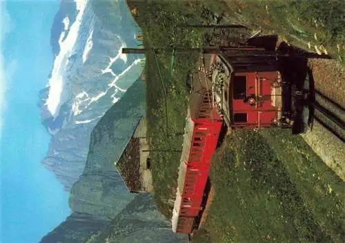 AK / Ansichtskarte  Eisenbahn_Railway_Chemin_de_Fer Glacier Express Furka Oberalp Bahn