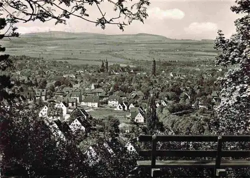 AK / Ansichtskarte  GoeTTINGEN__Niedersachsen Panorama Universitaetsstadt Blick vom Hainberg nach dem Hohen Hagen mit Gaussturm