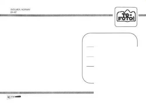 AK / Ansichtskarte  Svolvaer_Norge Panorama Hafen Faehre Berge