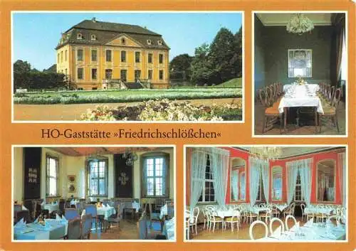 AK / Ansichtskarte  Grosssedlitz_Heidenau HO-Gaststaette Friedrichschloesschen Festtafel Restaurant