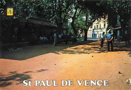 AK / Ansichtskarte  St-Paul-de-Vence_06 Place du jeu de boules