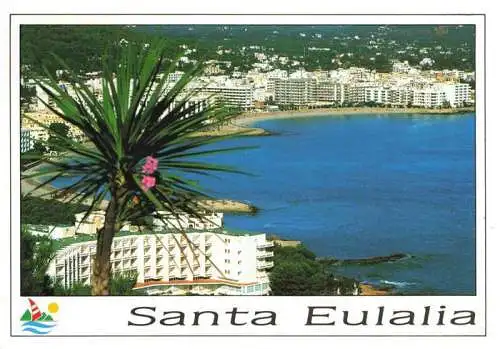 AK / Ansichtskarte  Santa_Eulalia_del_Rio_Ibiza_ES Panorama