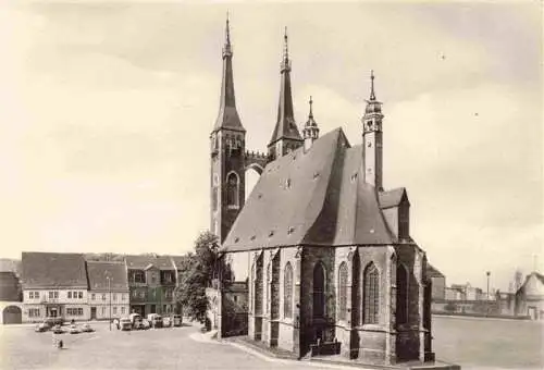AK / Ansichtskarte 73984216 Koethen_Anhalt Marktplatz mit St. Jakobskirche