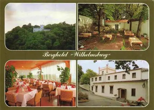 AK / Ansichtskarte 73984241 Bad_Koesen Berghotel Wilhelmsburg Restaurant Terrasse