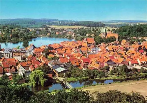 AK / Ansichtskarte  Moelln__Lauenburg Panorama Luft-Kneippkurort