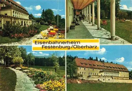 AK / Ansichtskarte 73984297 Festenburg_Clausthal-Zellerfeld_Oberharz Eisenbahnerheim