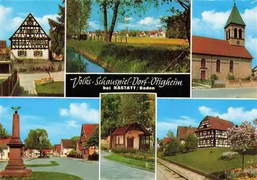 AK / Ansichtskarte 73984303 oetigheim_BW Teilansichten Volks-Schauspiel-Dorf