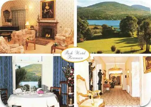 AK / Ansichtskarte 73984333 Kenmare_Kerry_Ireland Park Hotel Restaurant Kaminzimmer Landschaftspanorama