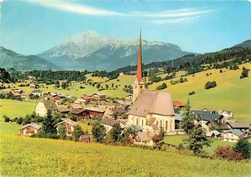 AK / Ansichtskarte  Saalfelden_Steinernes_Meer_AT Maria Alm gegen Leoganger Steinberge