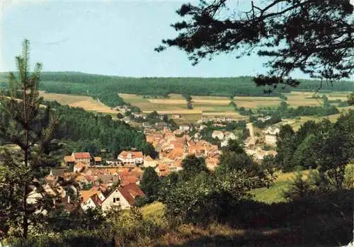AK / Ansichtskarte  Heigenbruecken Panorama Hoehenluftkurort im Spessart