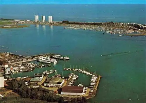 AK / Ansichtskarte  Burgstaaken_Insel_Fehmarn Panorama Hafen im Hintergrund Burgtiefe