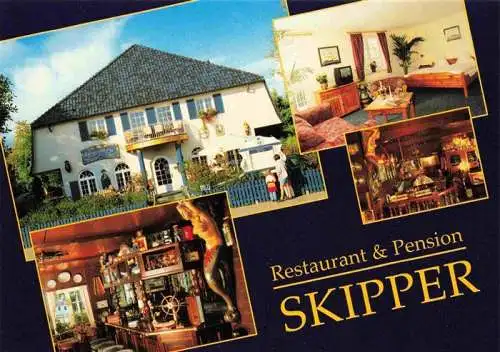 AK / Ansichtskarte 73984407 Zingst_Ostseebad Restaurant Pension Skipper Fremdenzimmer