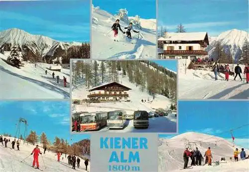 AK / Ansichtskarte 73984410 Vintl Schutzhaus Kiener Alm Restaurant Jausenstation Wintersportplatz Alpen