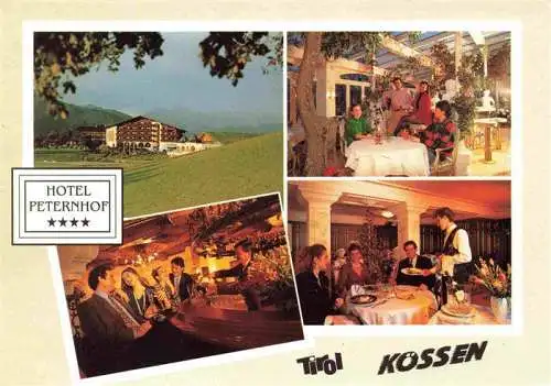 AK / Ansichtskarte  Koessen_Tirol_AT Hotel Peternhof Restaurant Bar