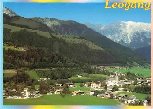 AK / Ansichtskarte  Leogang_Saalbach-Hinterglemm_AT Panorama Hoehenluftkurort Leoganger Steinberge Kitzbueheler Alpen