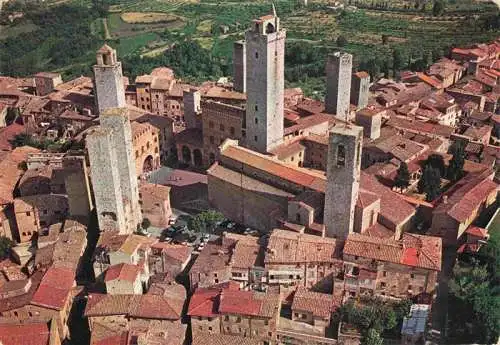 AK / Ansichtskarte  S_Gimignano_San_Gimignano_Toscana_IT Panorama dall aereo