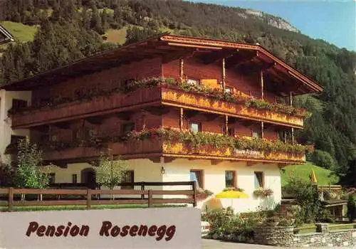 AK / Ansichtskarte  Finkenberg__Zillertal_Tirol_AT Pension Rosenegg