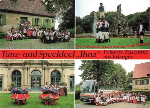 AK / Ansichtskarte 73984418 Herzogenaurach_Bayern Tanz- und Speeldeel Ihna Folklore-Ensemble aus Erlangen