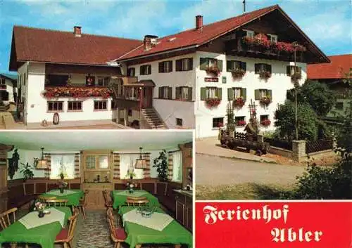 AK / Ansichtskarte 73984423 Haeuser_Allgaeu Ferienhof Abler Gastraum