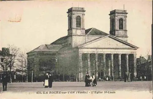 AK / Ansichtskarte  LA_ROCHE-SUR-YON_85_Vendee Eglise Saint Louis