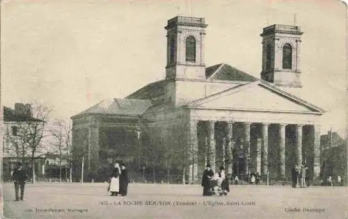 AK / Ansichtskarte  LA_ROCHE-SUR-YON_85_Vendee Eglise Saint Louis