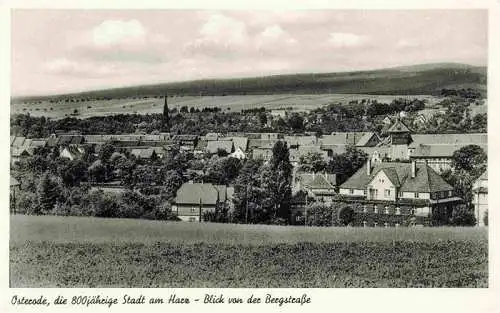 AK / Ansichtskarte  Osterode__Harz Panorama 800jaehrige Stadt Blick von der Bergstrasse