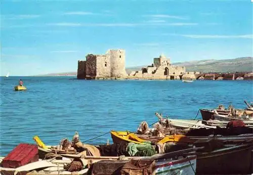 AK / Ansichtskarte  Sidon_Saida The Sea Castle