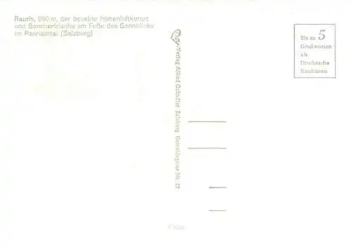 AK / Ansichtskarte  Rauris-Woerth_AT Dorfstrasse