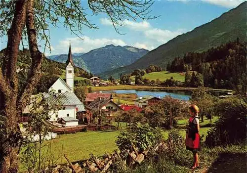 AK / Ansichtskarte  Goldegg_Pongau_AT Panorama mit Kirche