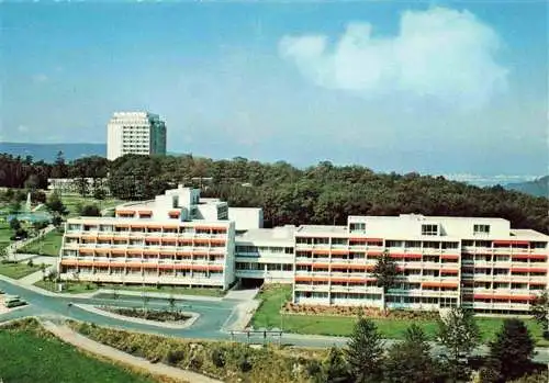 AK / Ansichtskarte  Lahnstein Kurklinik Rhein Lahn Fliegeraufnahme